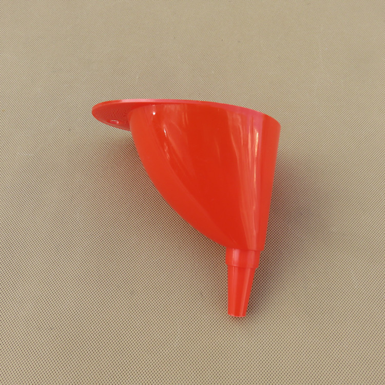 Small Car Motorcycle Filler Funnel Gasoline Oil Fuel with Filter Screen Thickened Funnel