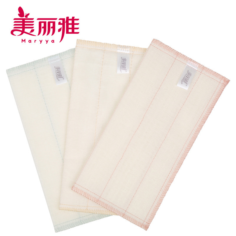 Maryya 8-Layer Three-Piece Dish Towel Plant Fiber Dish Cloth 8-Layer Sparse Oil Filtering Mesh Cloth