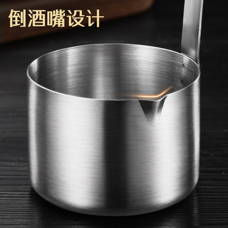 Y304 Stainless Steel Funnel Wine Scoop Kitchen Large Wide Mouth Oil Filtering Conical Large Funnel Household Wine Ladle
