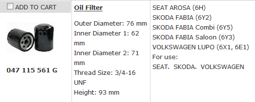 Oil Filter