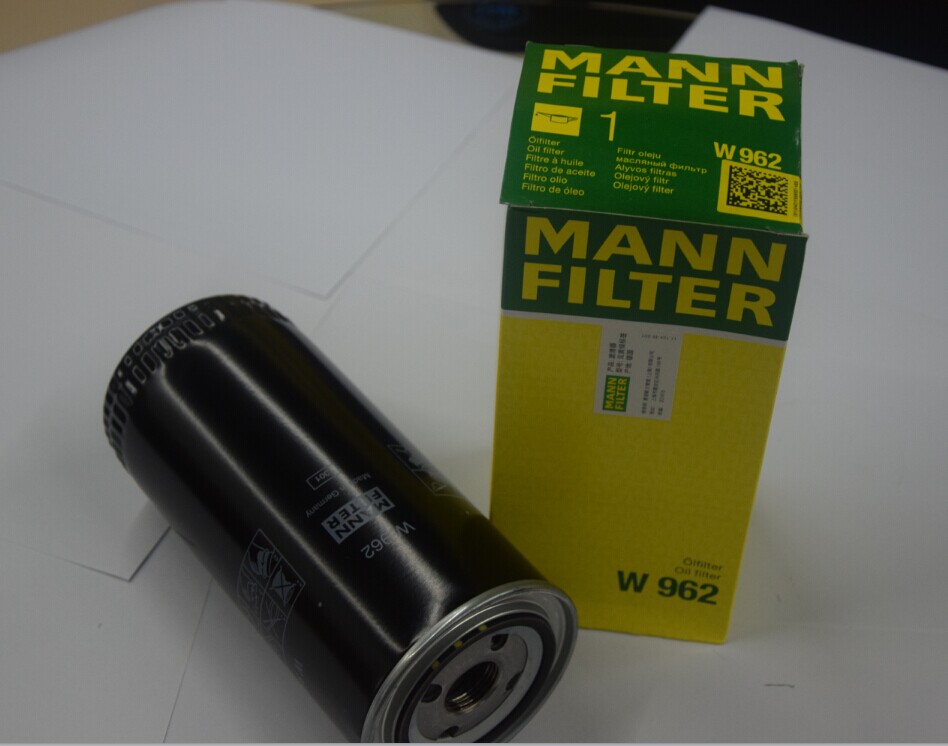 W962 Oil Filter Manhumer Filter