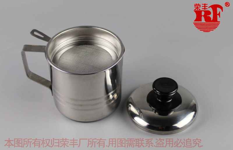 steel muzzle with filter screen filter oil filter fruit residue and other functions manufacturers foreign trade list