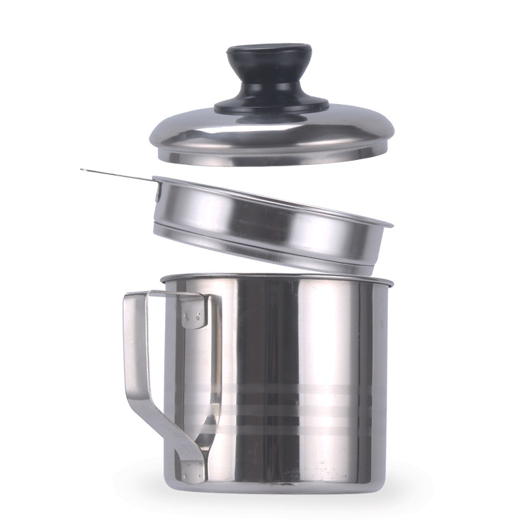 steel muzzle with filter screen filter oil filter fruit residue and other functions manufacturers foreign trade list