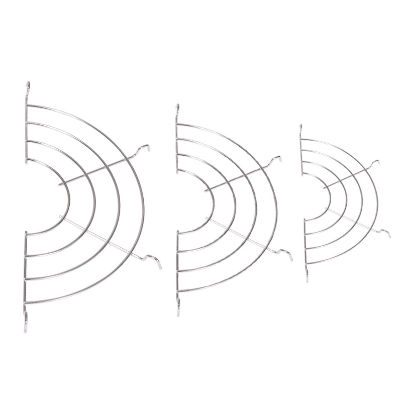 Factory Direct Supply Stainless Steel Semicircle Oil Draining Rack Fryer Edge Kitchen Rack Steamer Oil Filter Rack Oil Insulation
