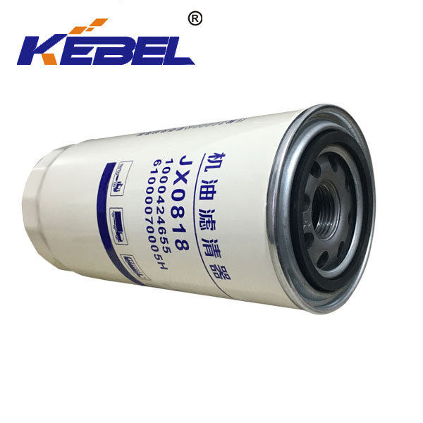 High quality oil filter JX0818 for truck 61000070005