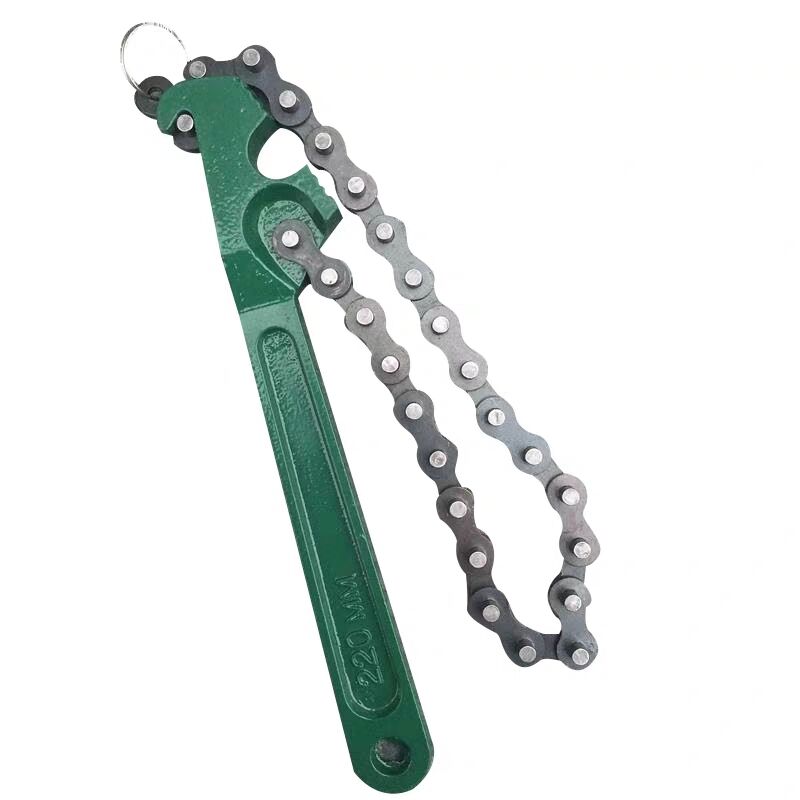 Industrial grade filter oil filter wrench oil change chain wrench universal pipe wrench 8-24\&#034;