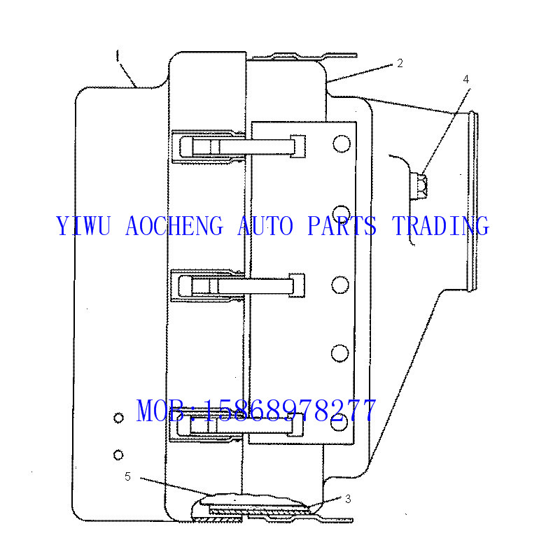 Manufacturer direct selling CAT oil filter element 4N0015