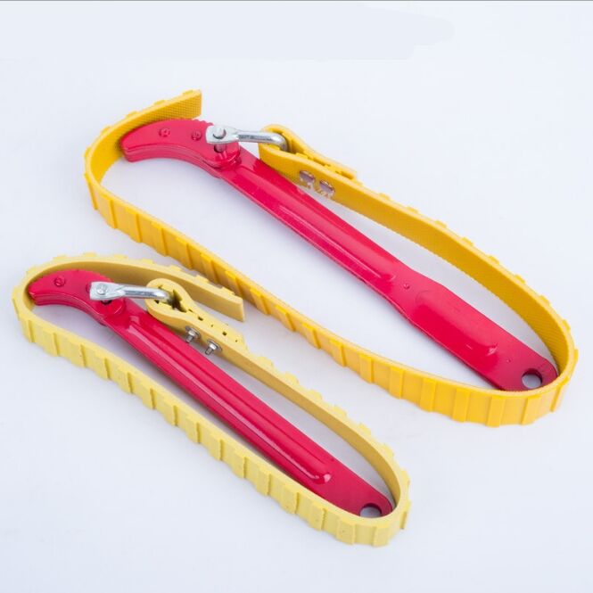 Oil filter wrench universal chain pliers chain remove auto oil grill remove universal machine filter wrench cartridge