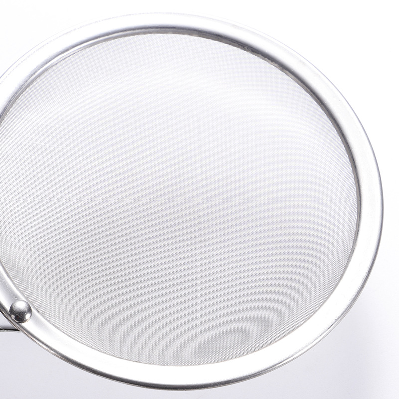 Oil Filtering Spoon 60 Mesh Strainer Oil Filter Soybean Milk Soybean Residue Filter Mesh Flour Sifting Baking Tools