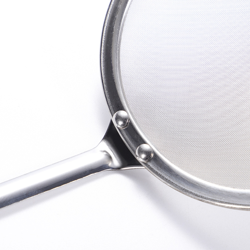 Oil Filtering Spoon 60 Mesh Strainer Oil Filter Soybean Milk Soybean Residue Filter Mesh Flour Sifting Baking Tools