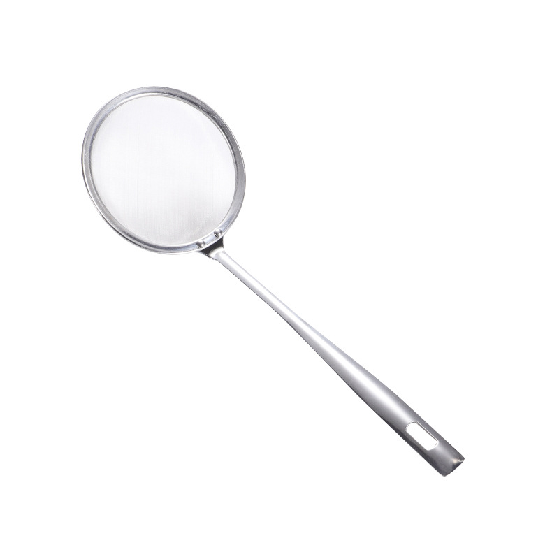 Oil Filtering Spoon 60 Mesh Strainer Oil Filter Soybean Milk Soybean Residue Filter Mesh Flour Sifting Baking Tools