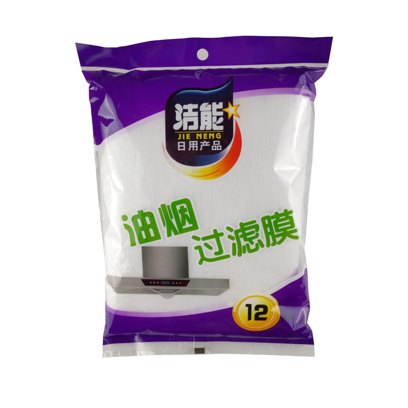 Clean Factory Direct Sale Kitchen Hood Anti-Oil Filter Net Non-Woven Oil Absorption Stickers Lampblack Filter Membrane