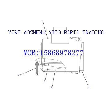 Manufacturer direct selling CAT oil filter element 6I2503