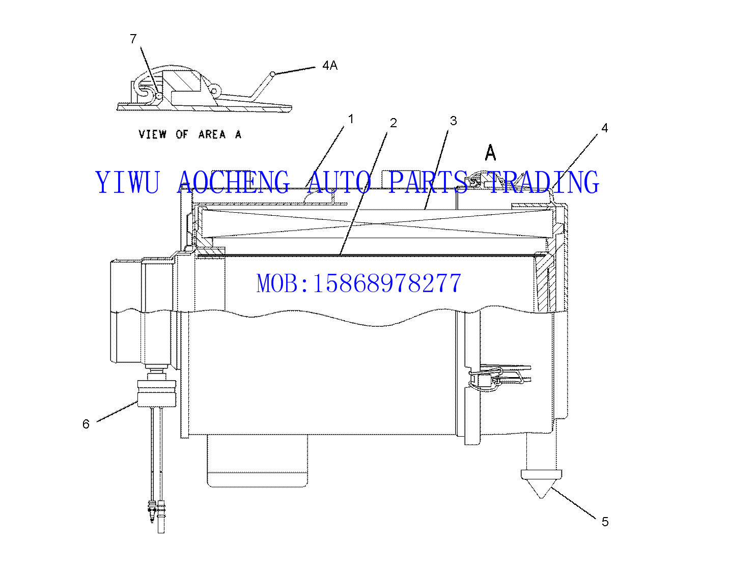 Manufacturer direct selling CAT oil filter 135-5787