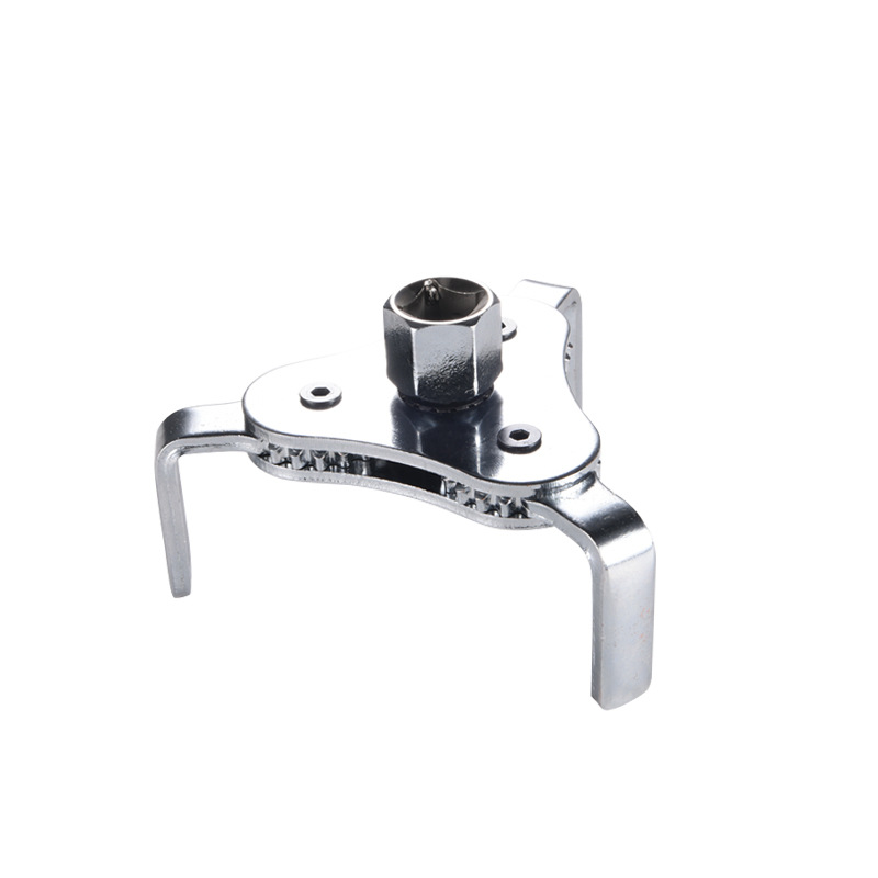 Car Oil Filter Wrench Disassembling and Filtering Machine Wrench Flat Three-Claw round Three-Claw Wrench Oil Filter Dismantlement Tool