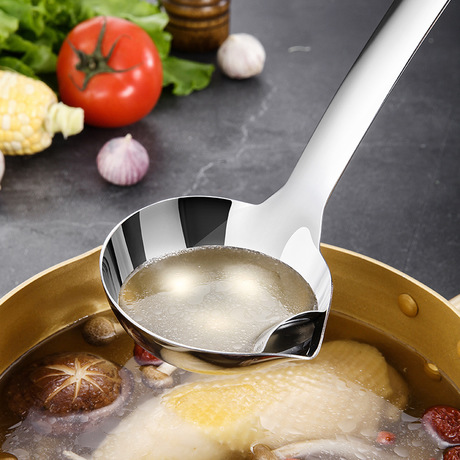 304 stainless steel oil separator spoon soup to remove oil, spoon, soup separator filter oil separator oil separator oil separator oil separator oil filter oil skimmer filter oil leakage