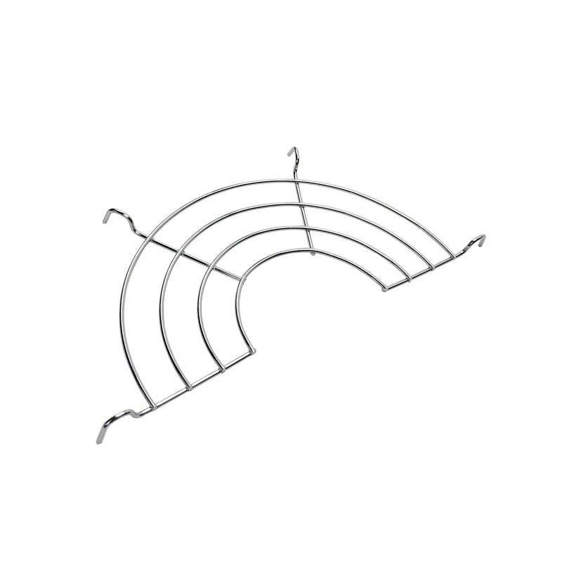 Stainless Steel Semicircle Oil Draining Rack Fryer Edge Kitchen Rack Steamer Oil Filter Rack Oil Insulation