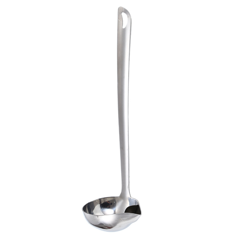Stainless Steel Oil Leak Spoon Best-Seller on Douyin Grease Strainer Soup Draining Spoon Soup Oil Separator Oil Filter Artifact Internet Celebrity Colander