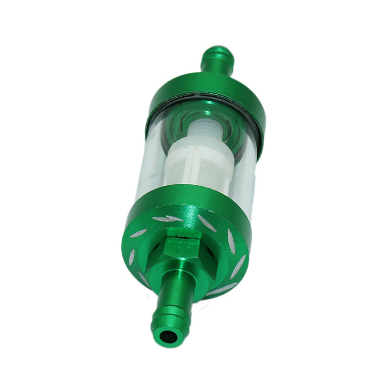 Motorcycle Modified Metal Oil Filter Gasoline Filter Filter Detachable Transparent Glass Gasoline Filter