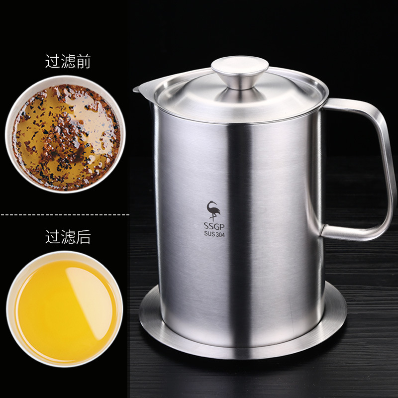 steel filter tank large capacity filter leakproof oil filter tank household oil bottle filter oil separator tank