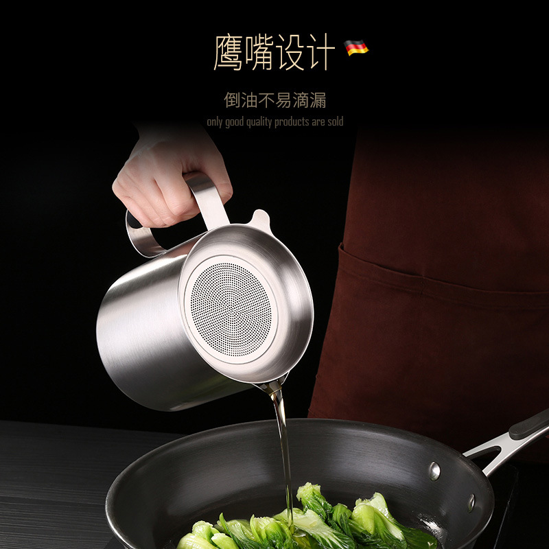 steel filter tank large capacity filter leakproof oil filter tank household oil bottle filter oil separator tank