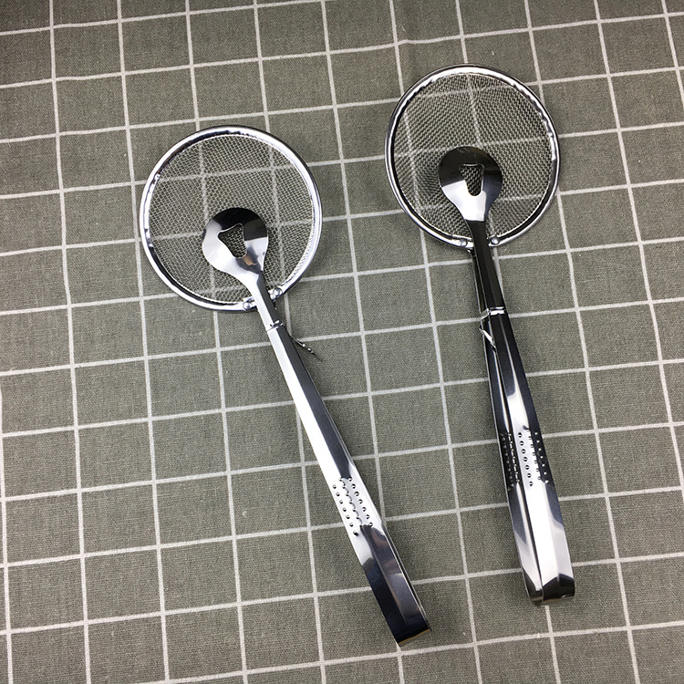 The Spot stainless steel food clip oil filter oil clip stainless steel Fried clip Fried.net