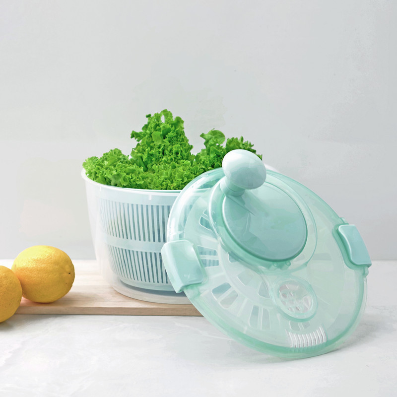 Vegetable Washer Vegetable Salad Dehydrater Household Vegetable Washing and Draining Basket Fried Oil Filter Factory Direct Sales