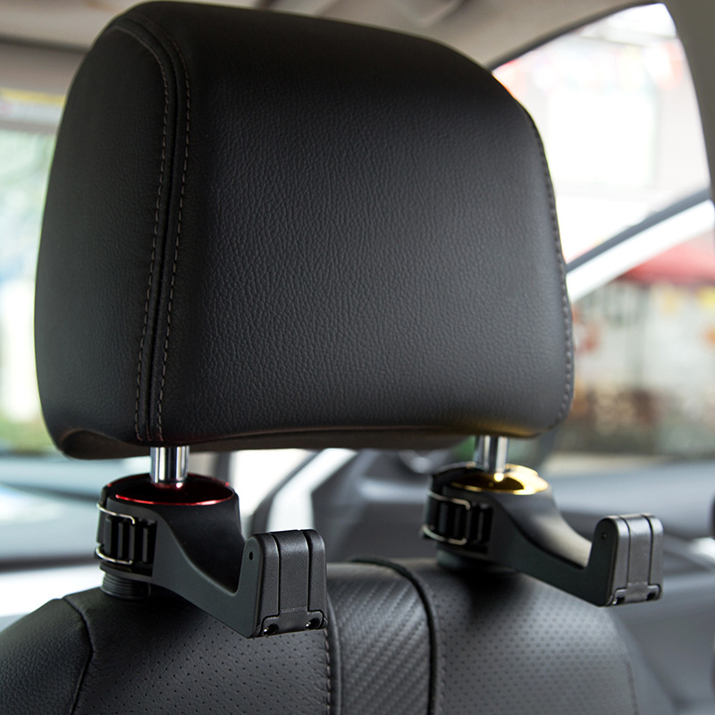 Car Hook Chair Back Hook Lock Buckle Creative Hook Car Multifunctional Rear Car Mobile Phone Holder Hook