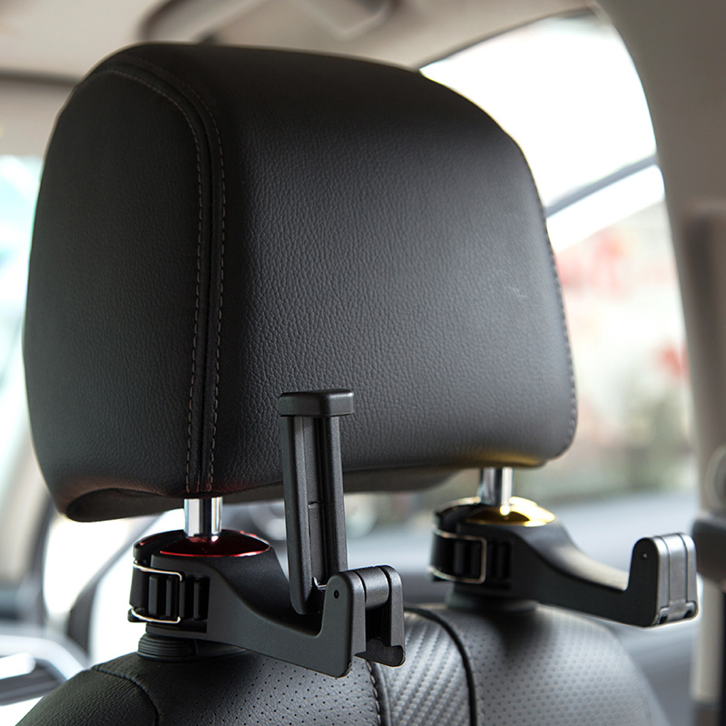 Car Hook Chair Back Hook Lock Buckle Creative Hook Car Multifunctional Rear Car Mobile Phone Holder Hook