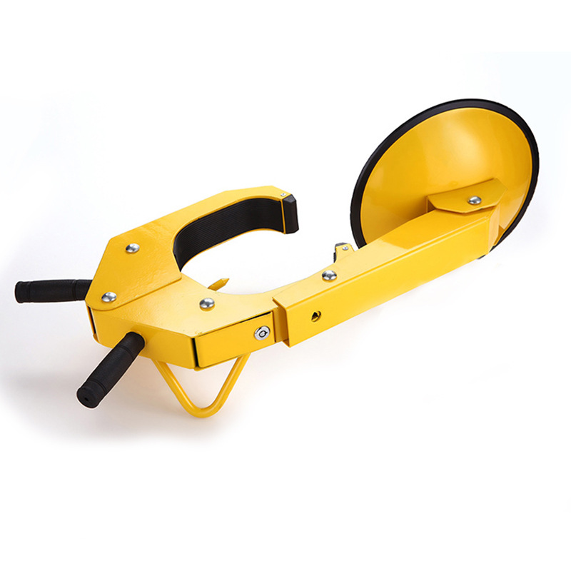 Parking Lock Suction Wheel Lock Private Car Anti-Theft Lock Car Anti-Pry Lock Thickened Car Tire Lock Parking Car Lock