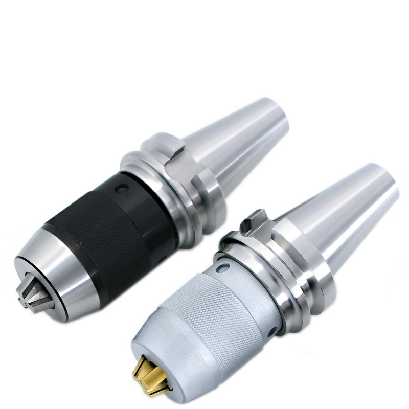 High Precision Integrated Self Locking Drill Chuck Knife Handle Automatic One-Piece Knife Handle Bt30 40...