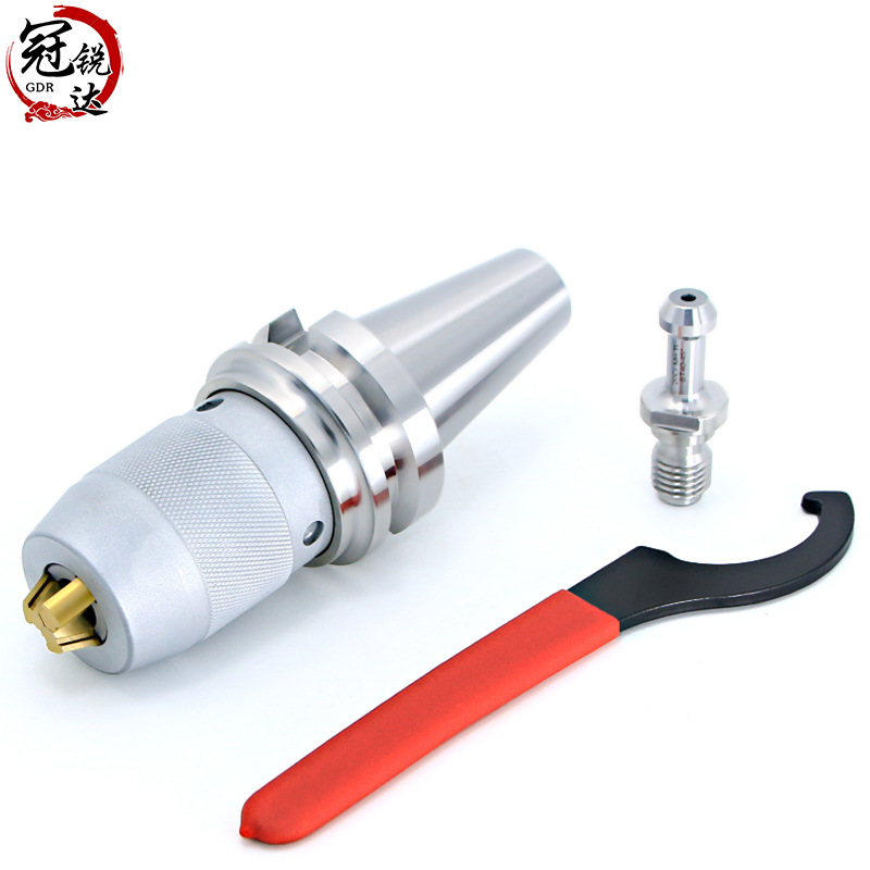 High Precision Integrated Self Locking Drill Chuck Knife Handle Automatic One-Piece Knife Handle Bt30 40...