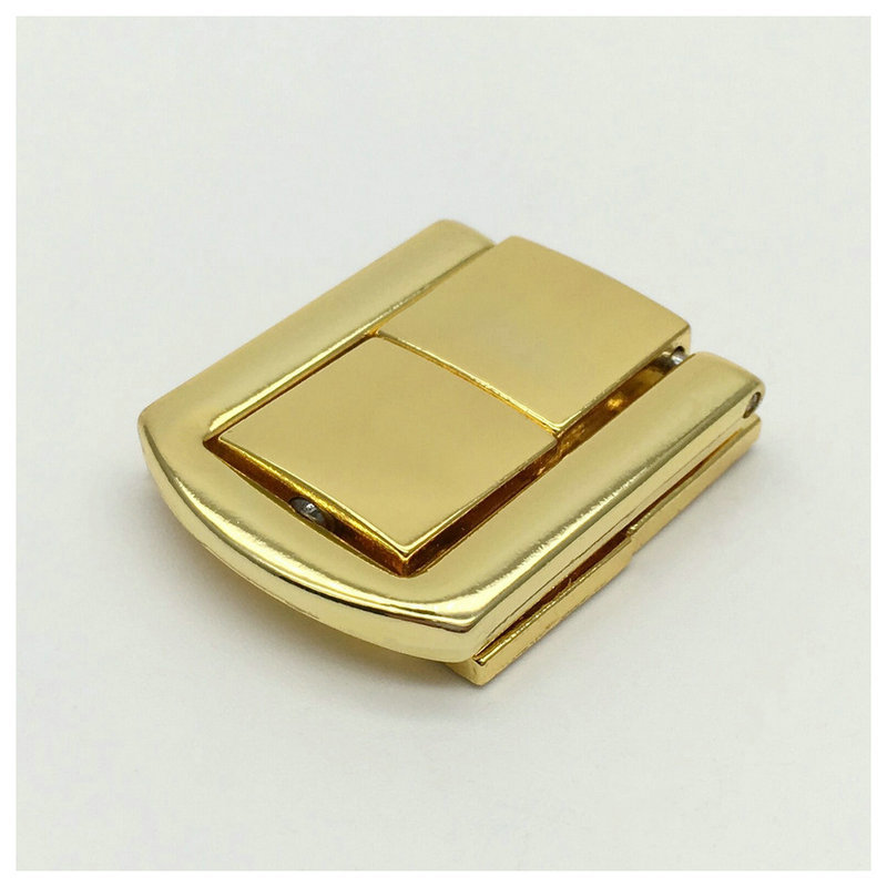 Accessories Medium Metal Die Casting Lock Zinc Alloy Leather Case Wooden Box Wine Box Lock Hardware Pacific Buckle