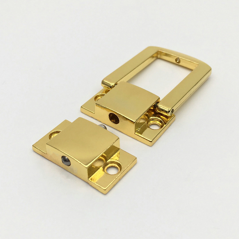 Accessories Medium Metal Die Casting Lock Zinc Alloy Leather Case Wooden Box Wine Box Lock Hardware Pacific Buckle
