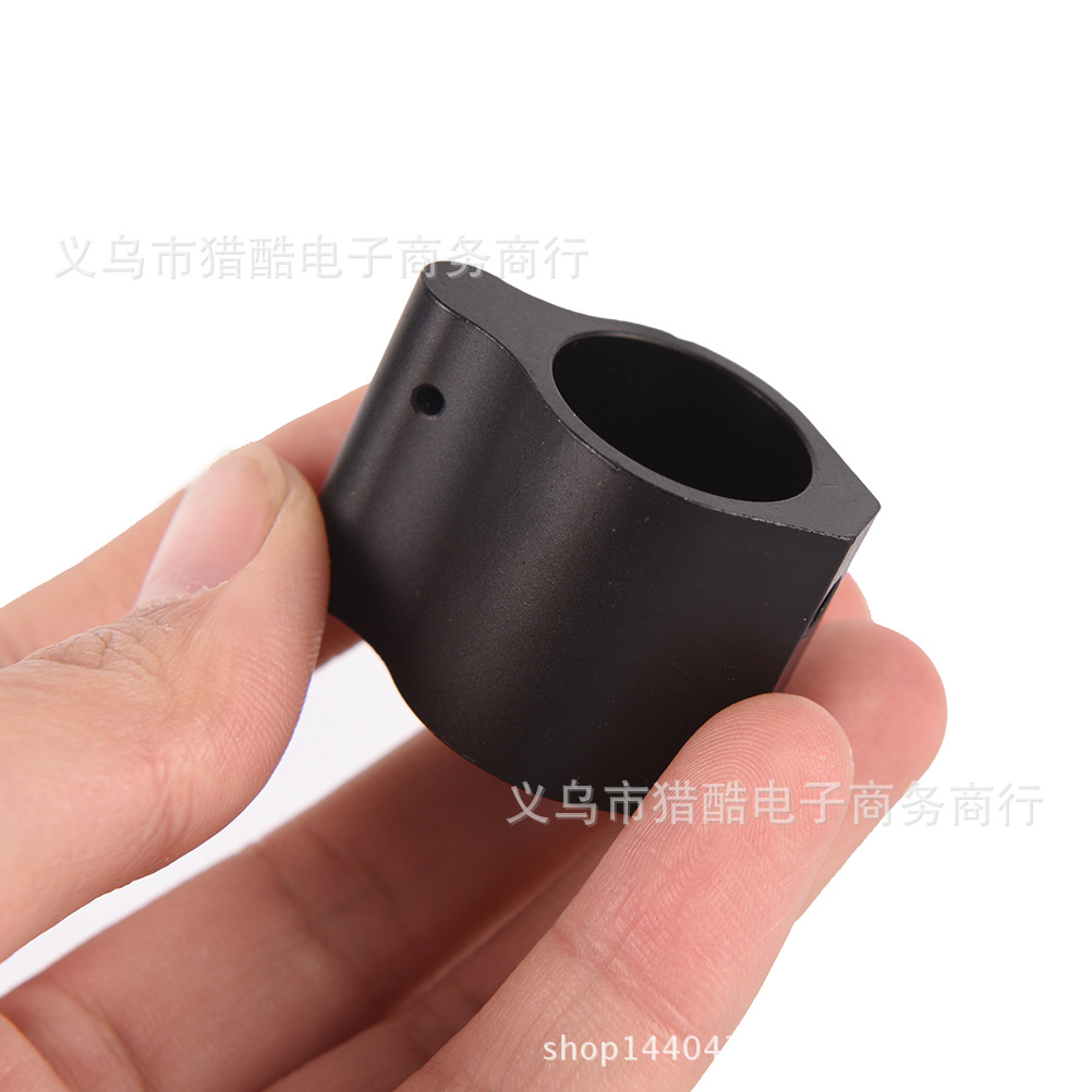 Aluminum Gas Guide Block 750 Gas Block Gas Locking Gas Guide Hoop 223 5.56 0.75 Metal Gas Guide Hoop