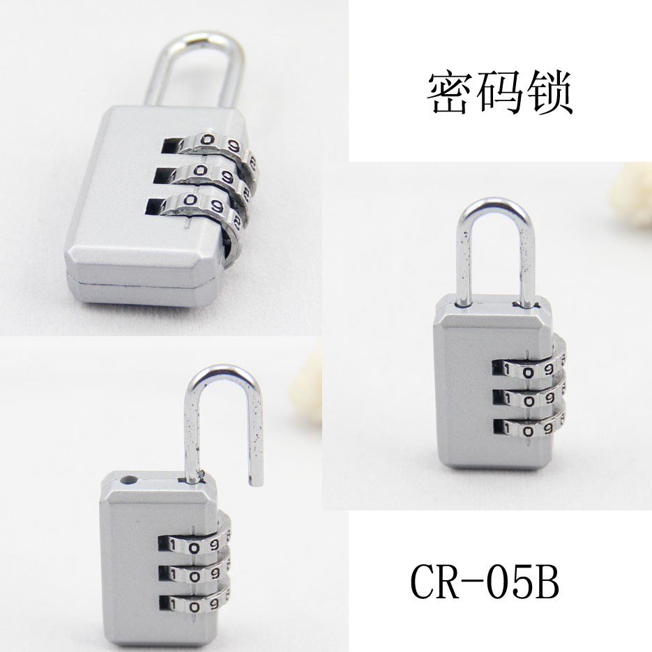 Factory Direct Sales Creative Small Alloy Luggage Mechanical Combination Lock Small Luggage Lock CH-05B