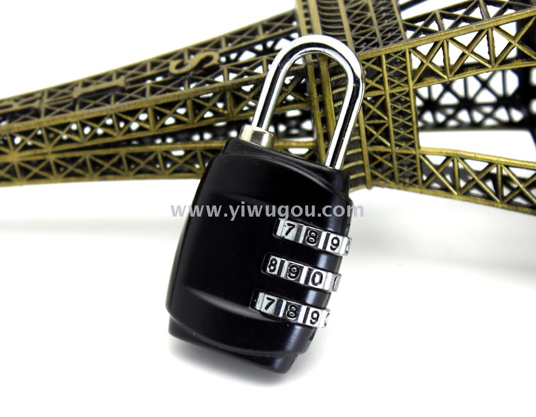 High quality 3 digits Luggage Lock ,Combination Padlock,Combination Lock