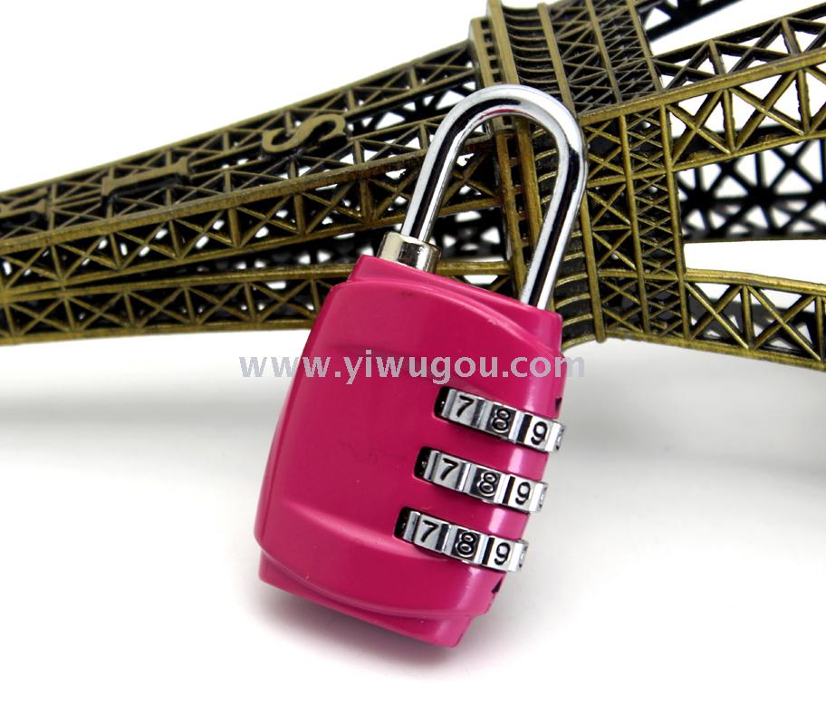 High quality 3 digits Luggage Lock ,Combination Padlock,Combination Lock