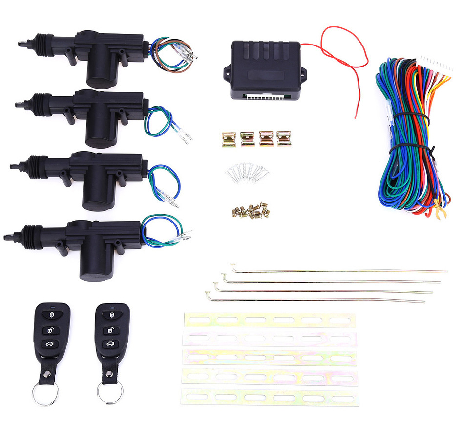 Central Lock Remote Control with Central Control Motor with Turn Signal Speaker Output Open Trunk Function 12V