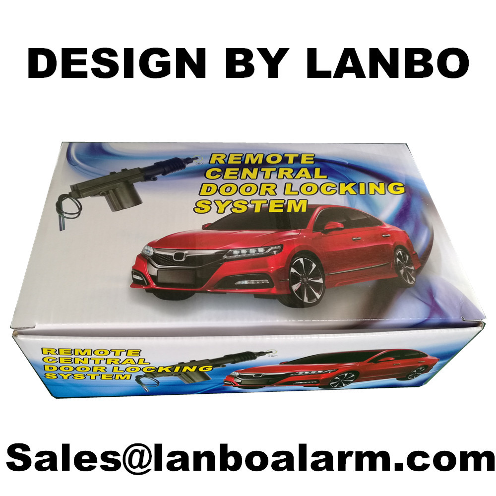 Central Lock Remote Control with Central Control Motor with Turn Signal Speaker Output Open Trunk Function 12V