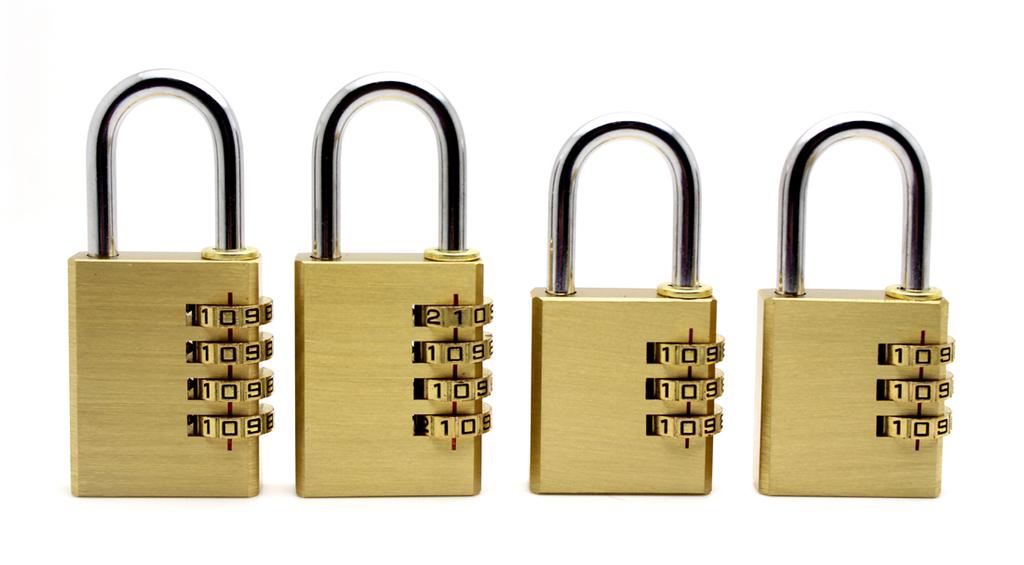 High quality Brass Combination Lock,brass padlock,brass combination padlock 