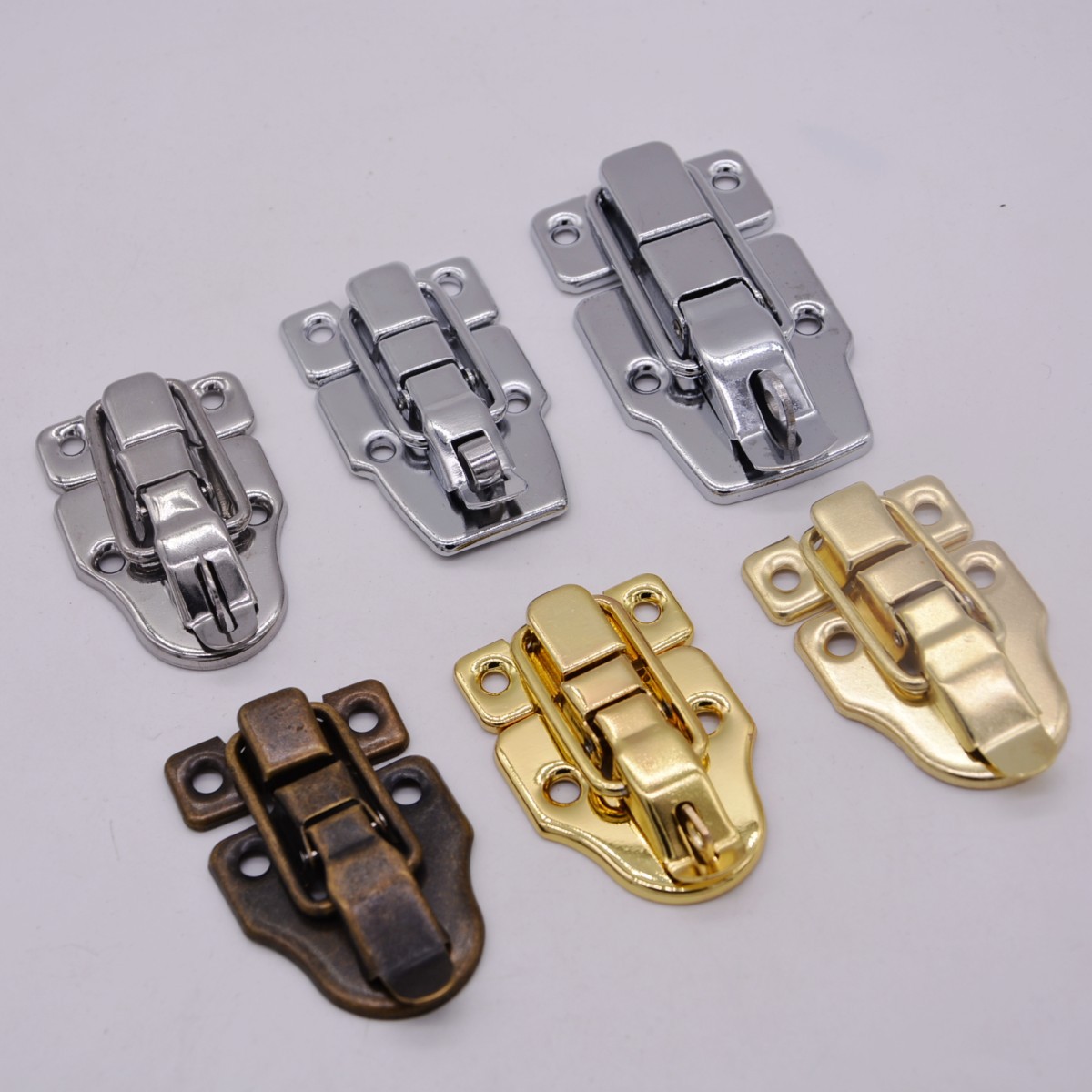 Toolbox Box Buckle Latch of Bags and Suitcases Packing Box Metal Buckle with Lock Nose Lock