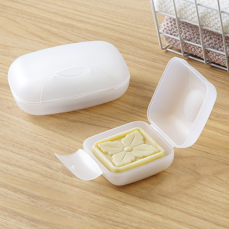 Creative Travel Soap Box Portable soap box with lid lock soap box waterproof sealed soap box soap holder