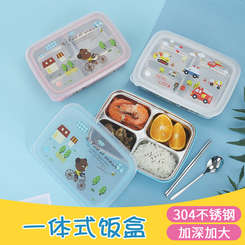 SEAL LOCK 304 stainless steel high capacity lunch box for children, students and Adults