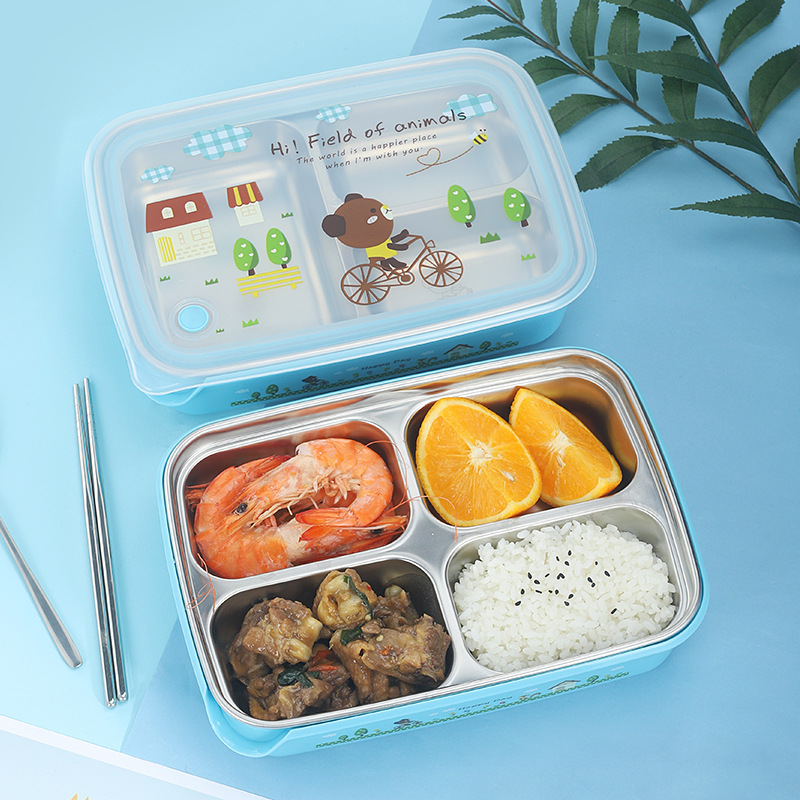 SEAL LOCK 304 stainless steel high capacity lunch box for children, students and Adults