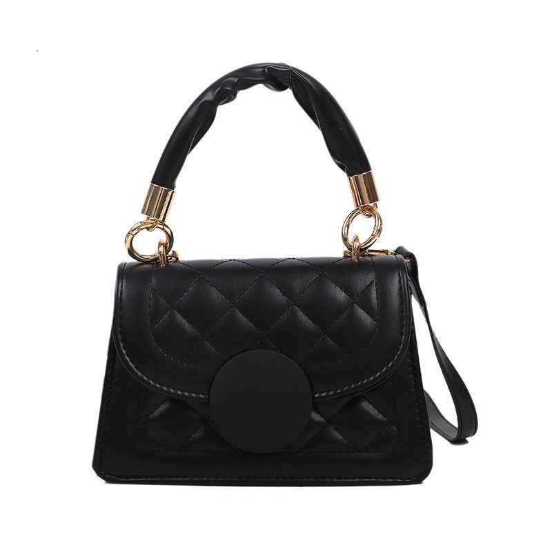 Factory Direct Sales Trendy Fashionable Women&#039;s Bags New Korean Versatile One-Shoulder Crossbody Small Bag Plum Blossom Twist Lock Bag Women