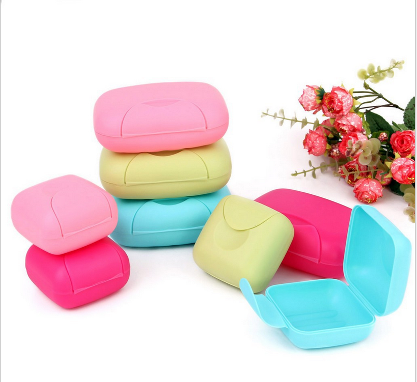 Creative travel soap box cover lock cassette waterproof leak soap soap box handmade soap box