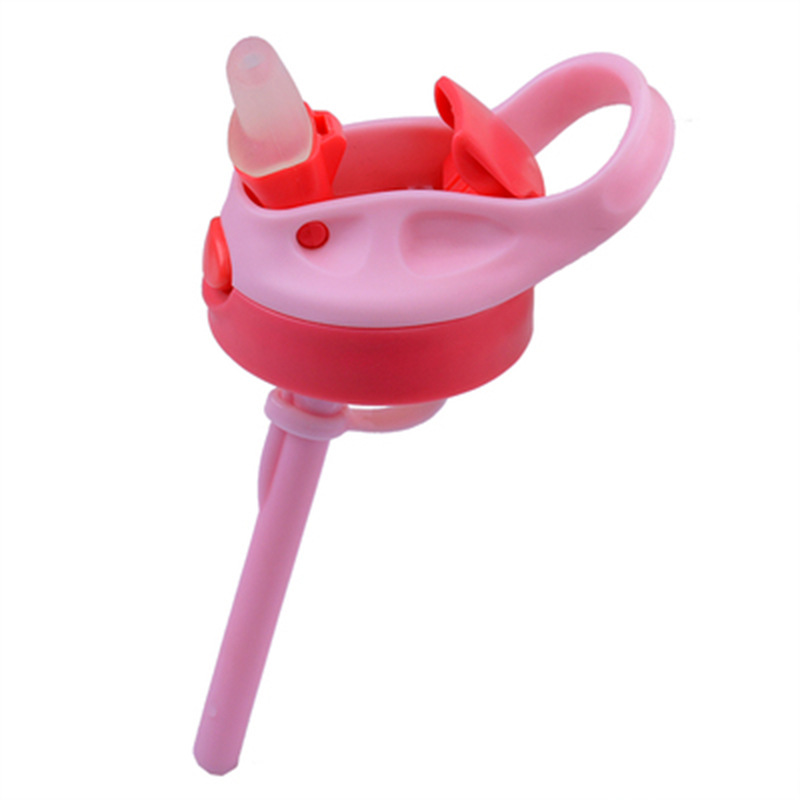 Little Pretty Cup Lid Children&#039;s Straw Lid with Lock Lid Cup Lid Inner Diameter Is 6.2cm Wide Mouth Available