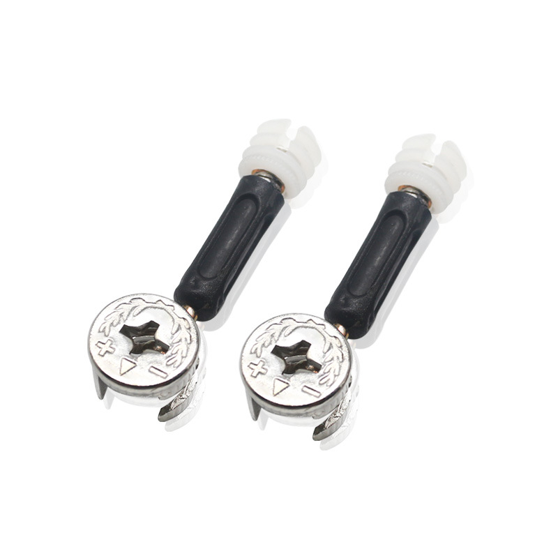 Furniture Hardware Three-in-One Connector Iron Disassembly Fastener Three-in-One Expansion Nut Eccentric Wheel Lock