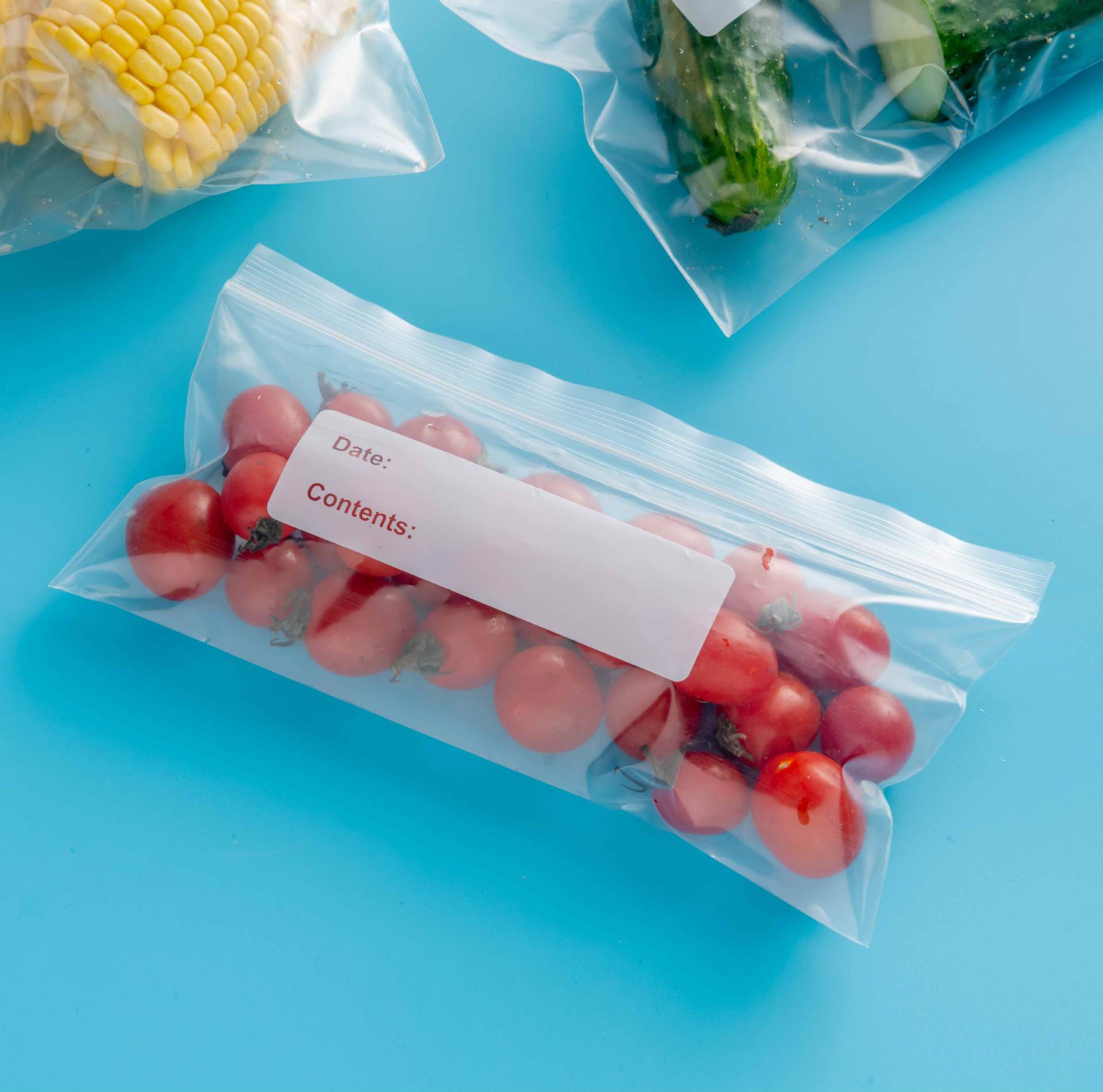 Refrigerator Fruit Freshness Protection Package Thick Sealed Bag Kitchen Grocery Bag Food Buggy Bag Zip Lock Bag Ziplock Bag 20